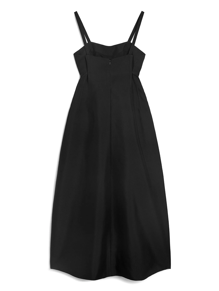 Bustier Dress Sculptural Skirt