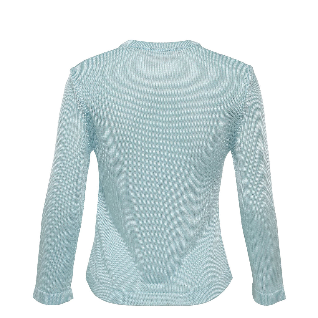 Cardigans Viscose Flower Knit