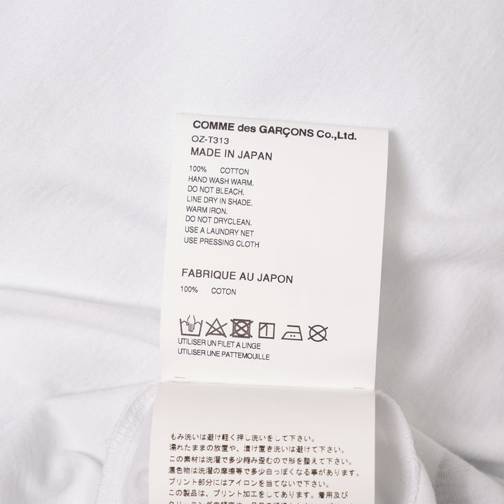 Cotton Jersey Print 4 Pattern T-Shirt