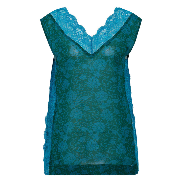 Lace V Neck Tank Top