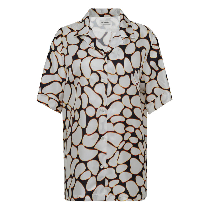 Regular Fit Short Sleeve Camp Top