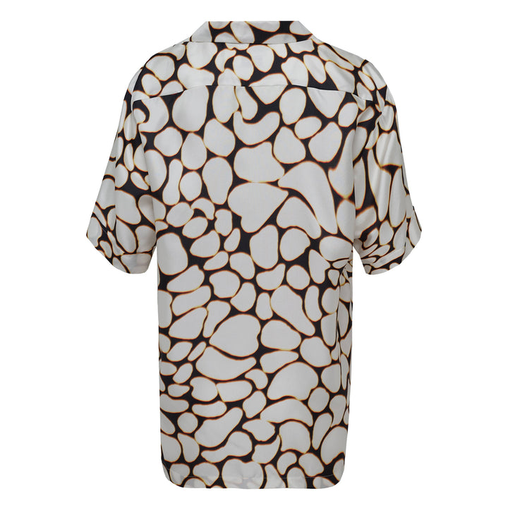 Regular Fit Short Sleeve Camp Top