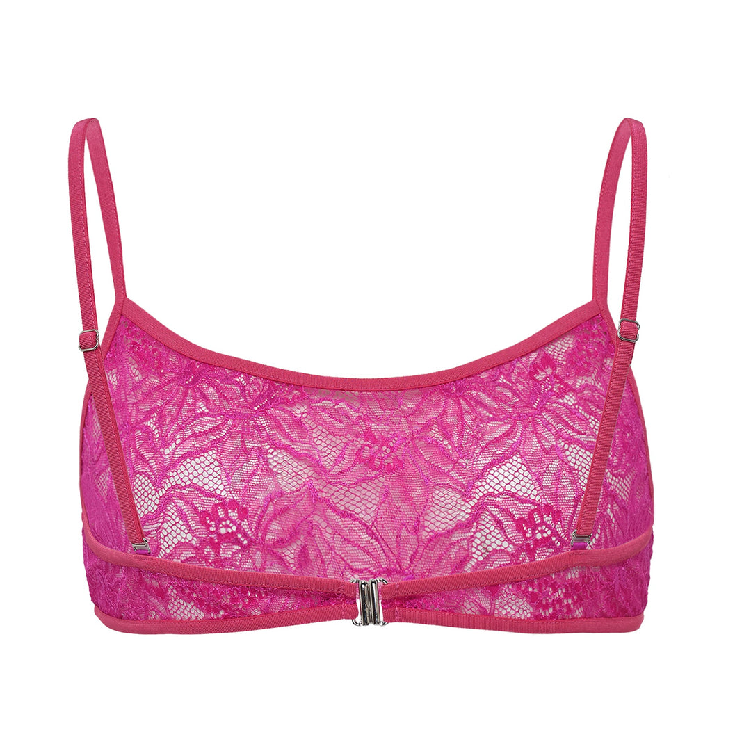 Stretch Lace Polyester Top