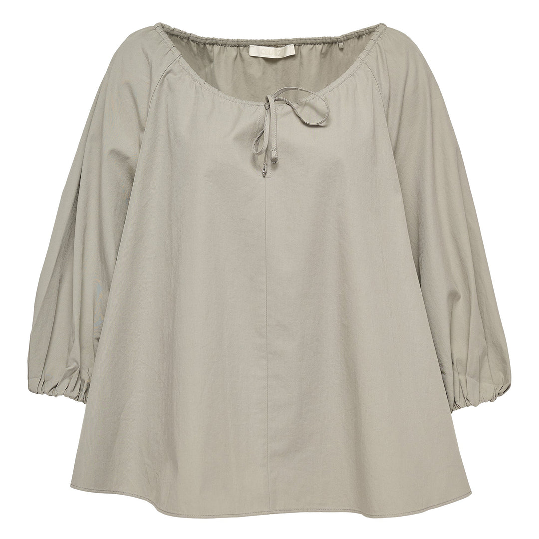 Tumbled Cotton Flare Top