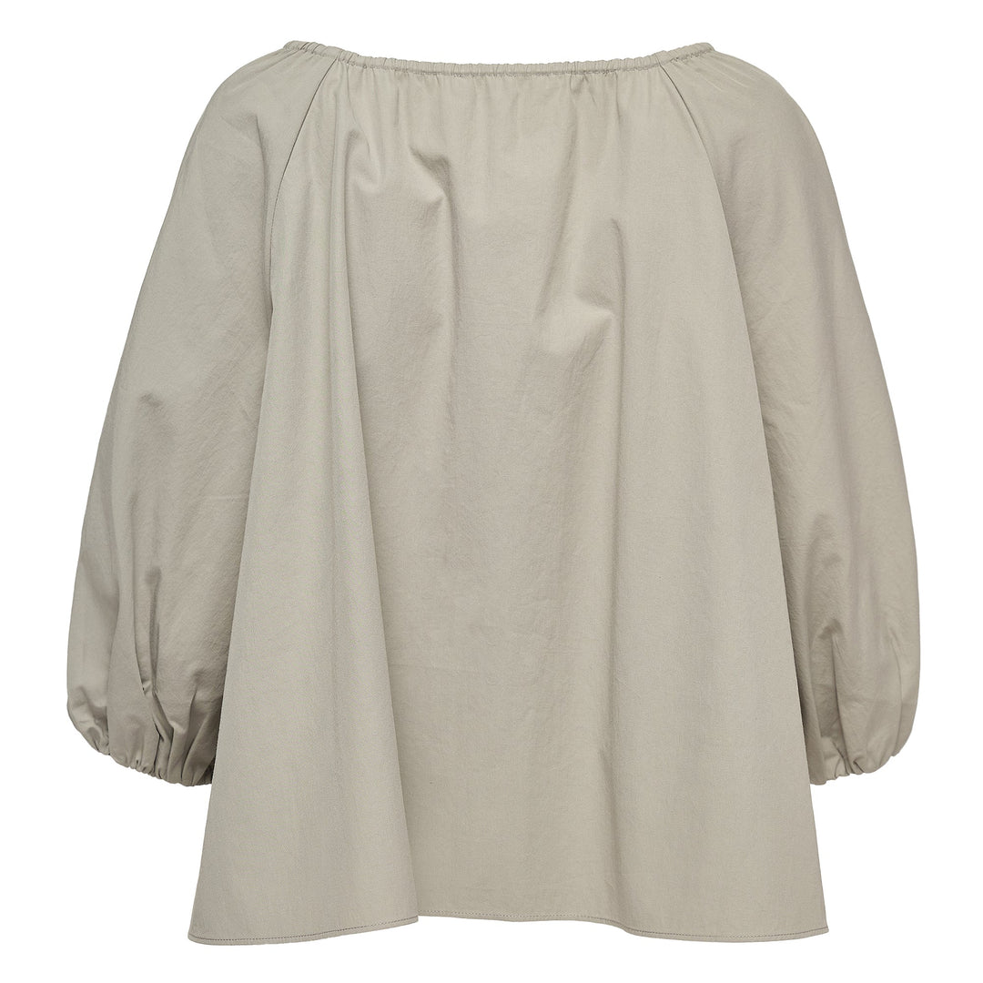 Tumbled Cotton Flare Top