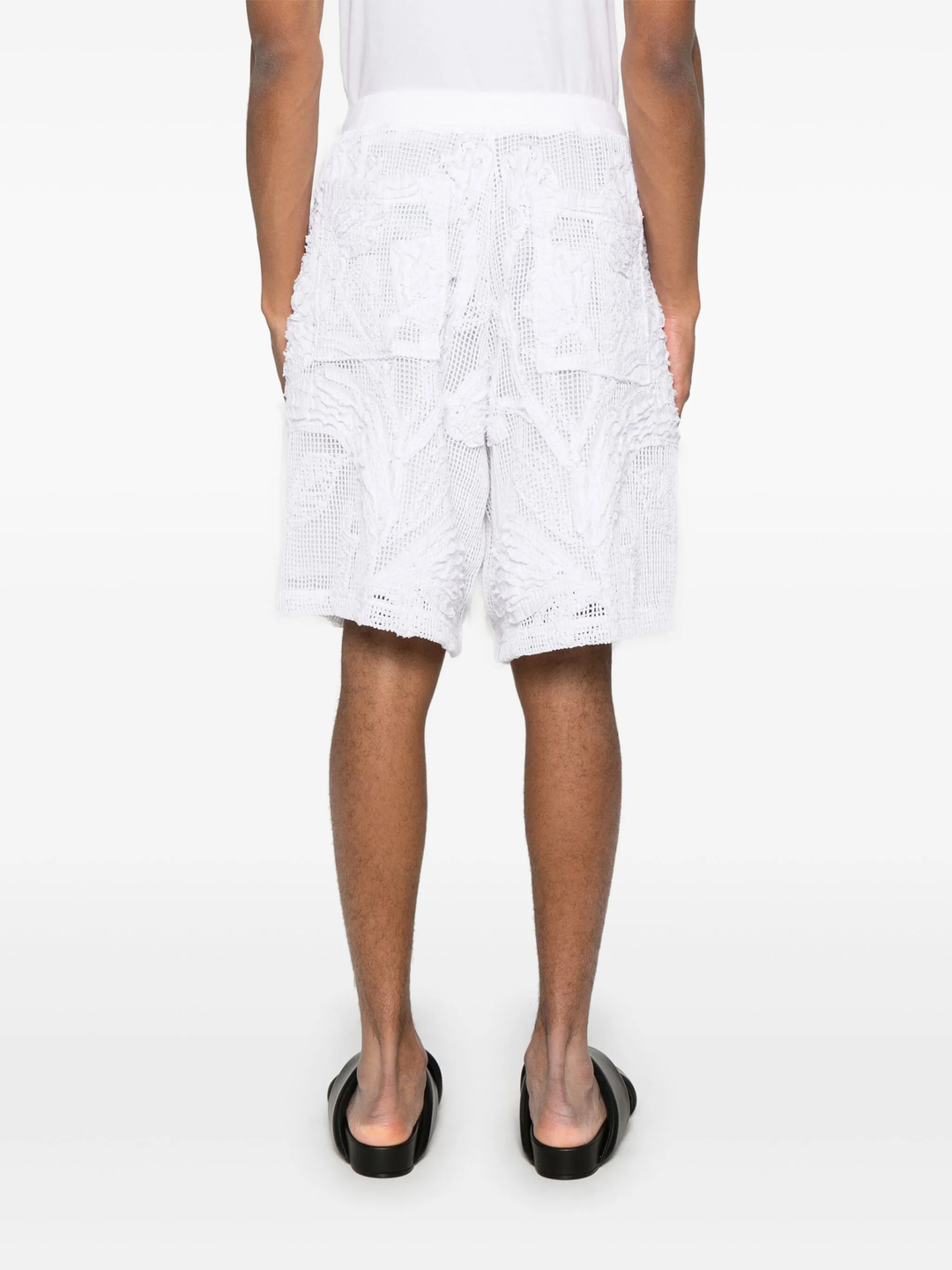 Mesh Ruching Shorts