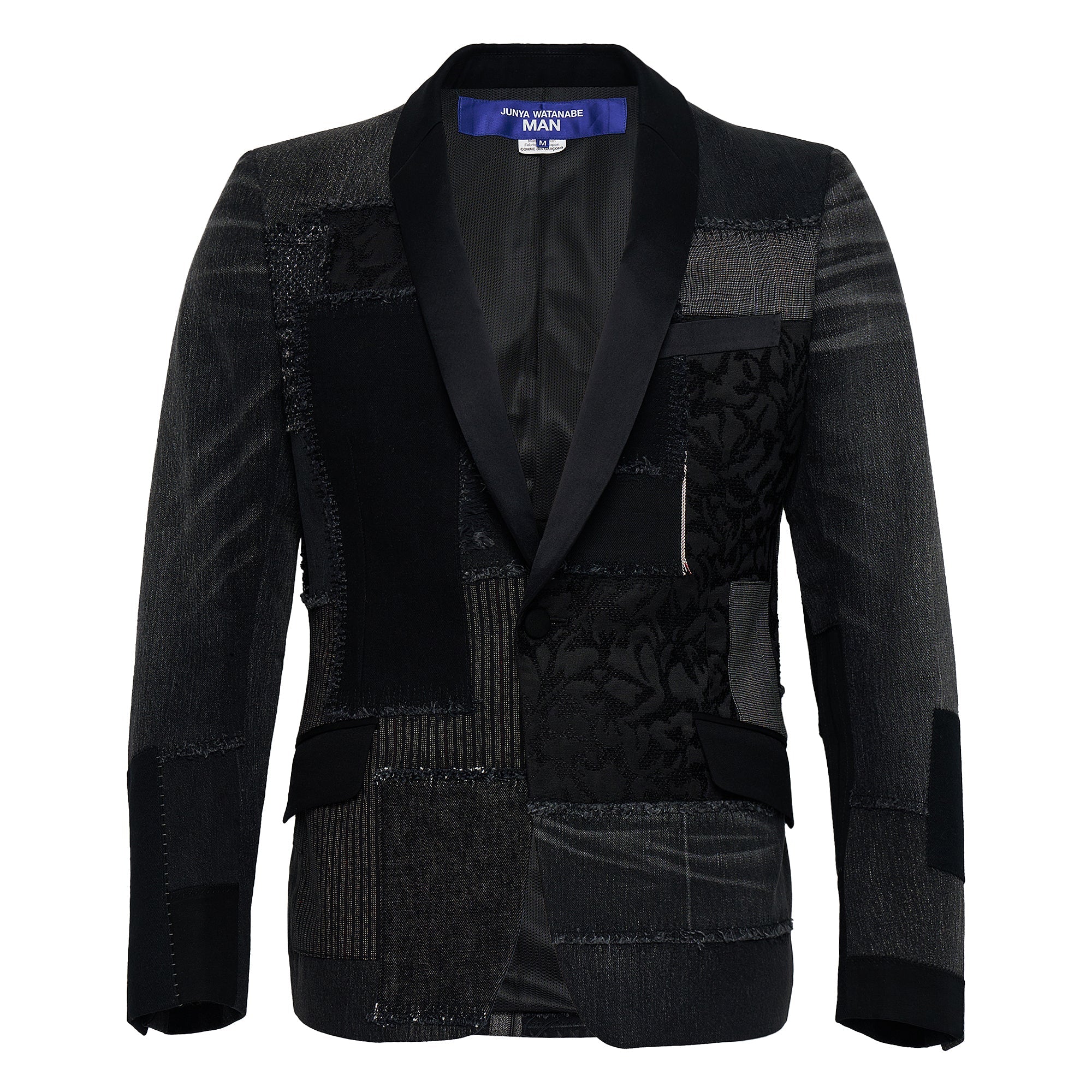 junya watanabe patchwork blazer