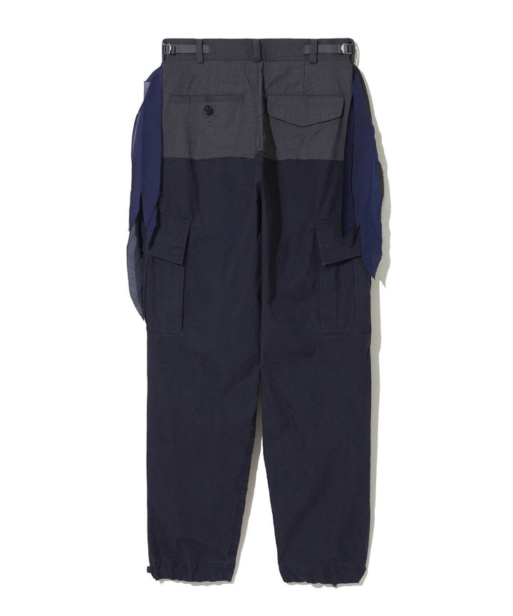 Adjustable Twotone Trousers