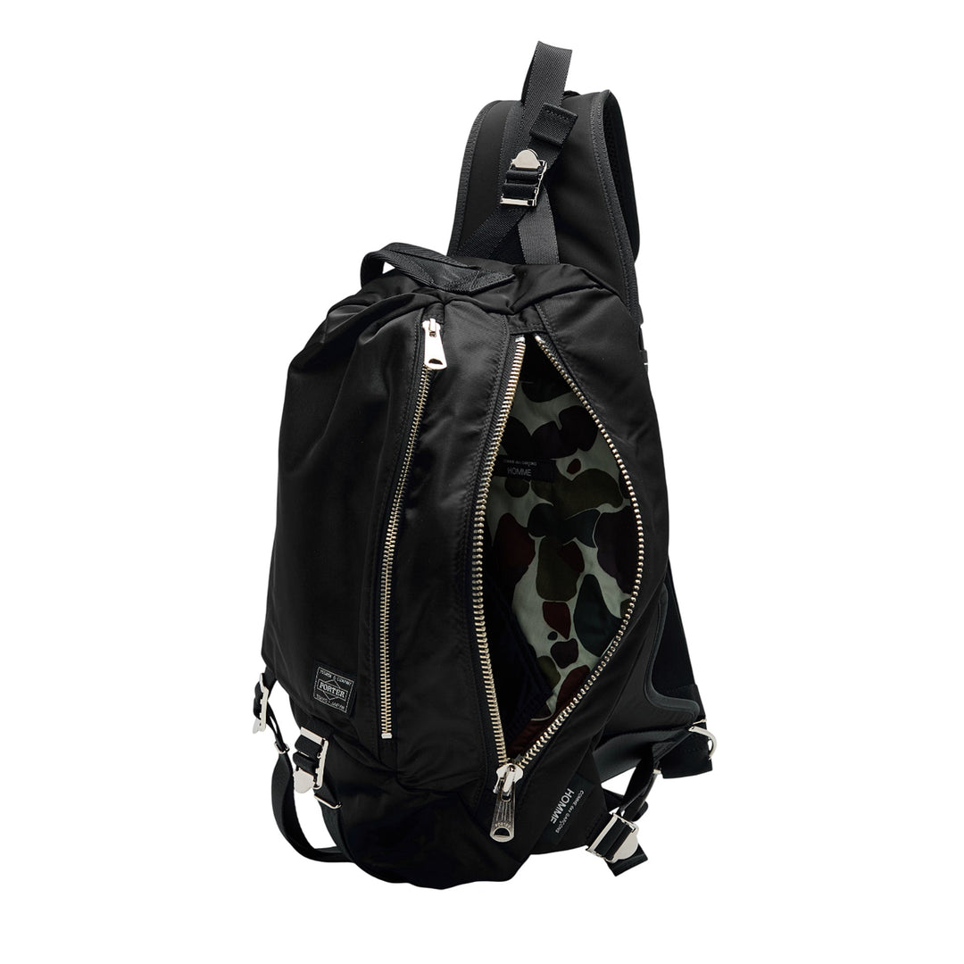 Nylon Twill Porter Single Crossbody