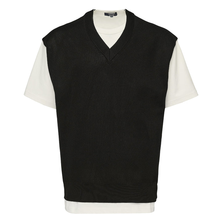 Cotton Jersey Knit Vest T-Shirt