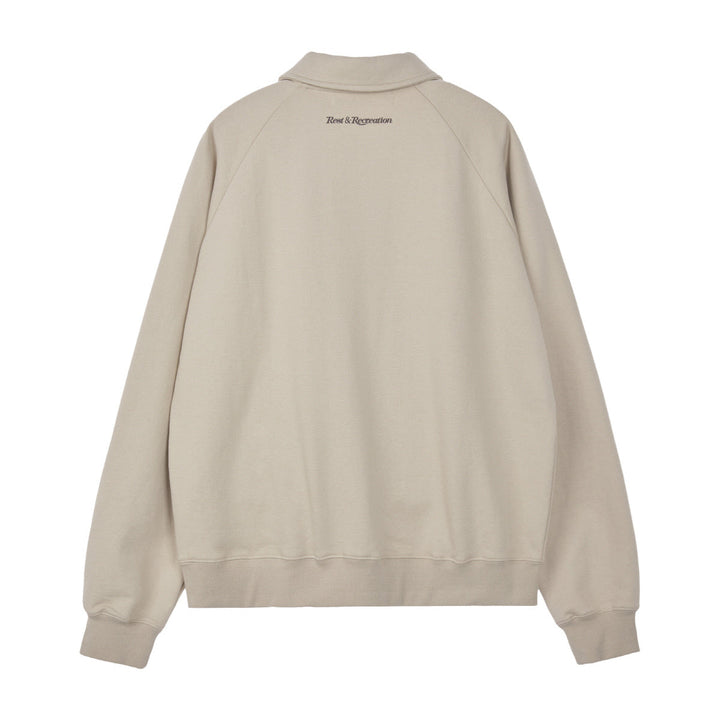 Collar Raglan Sweatshirt