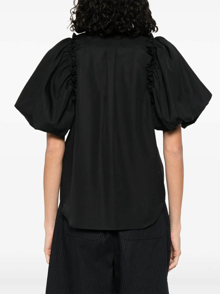 بلوزة قطن عريضة