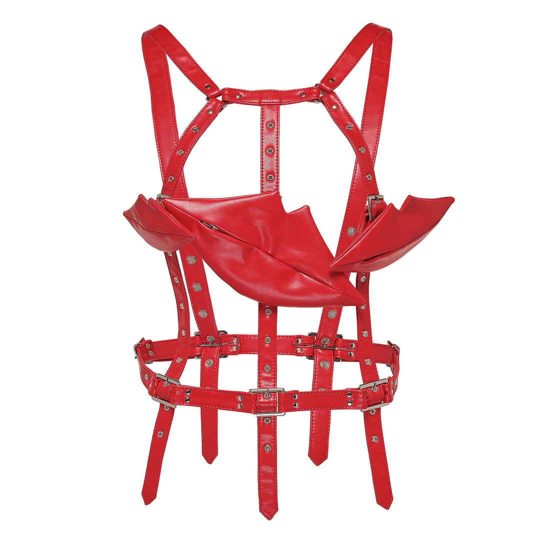 Synthetic Leather Vest