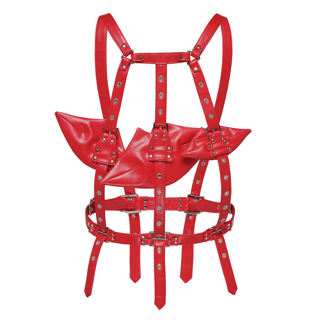 Synthetic Leather Vest