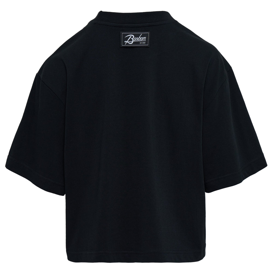 Cropped Graphic T-Shirt