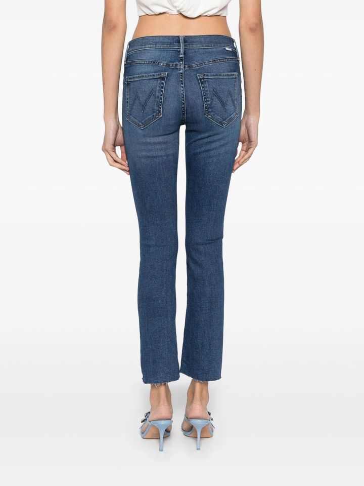 The Mid Rise Dazzler Flood Jeans