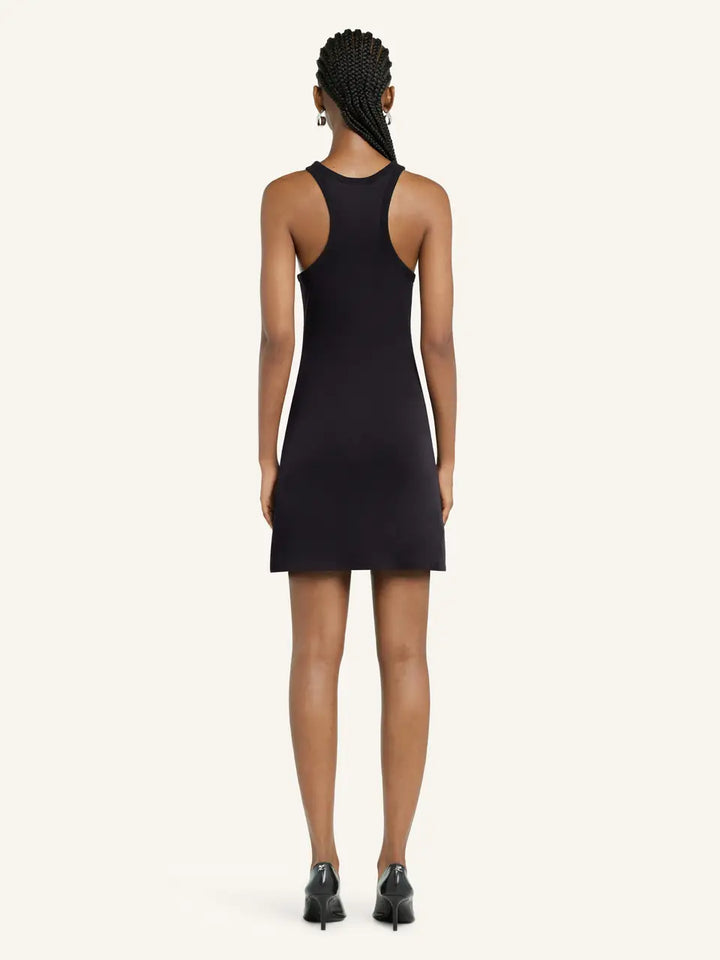 Contrast Scuba Mini Dress