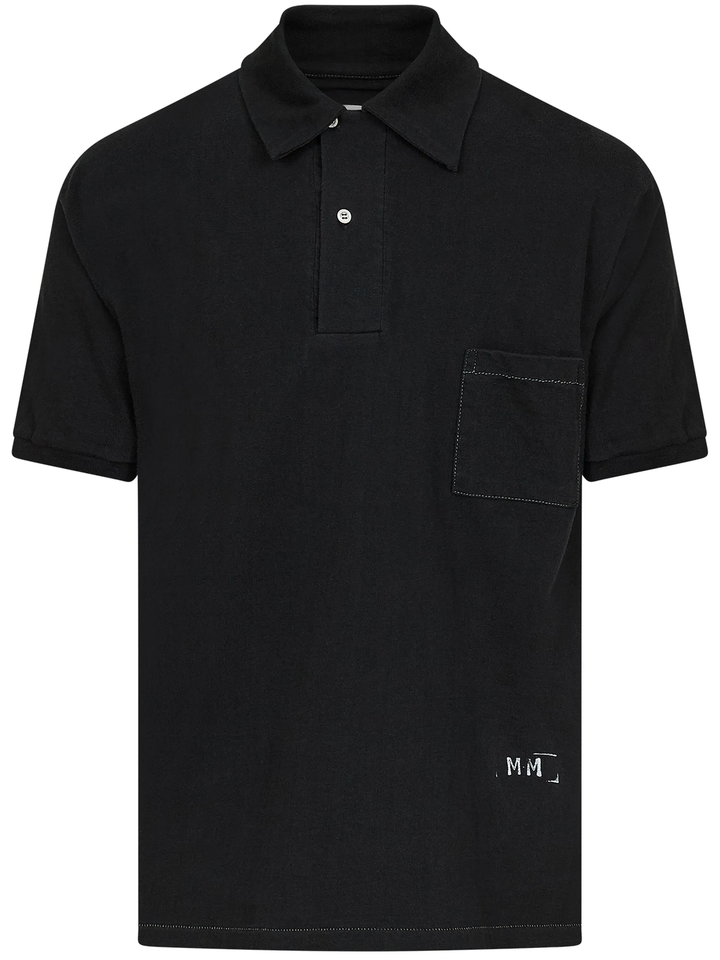 Polo Shirt Open Weave Jersey