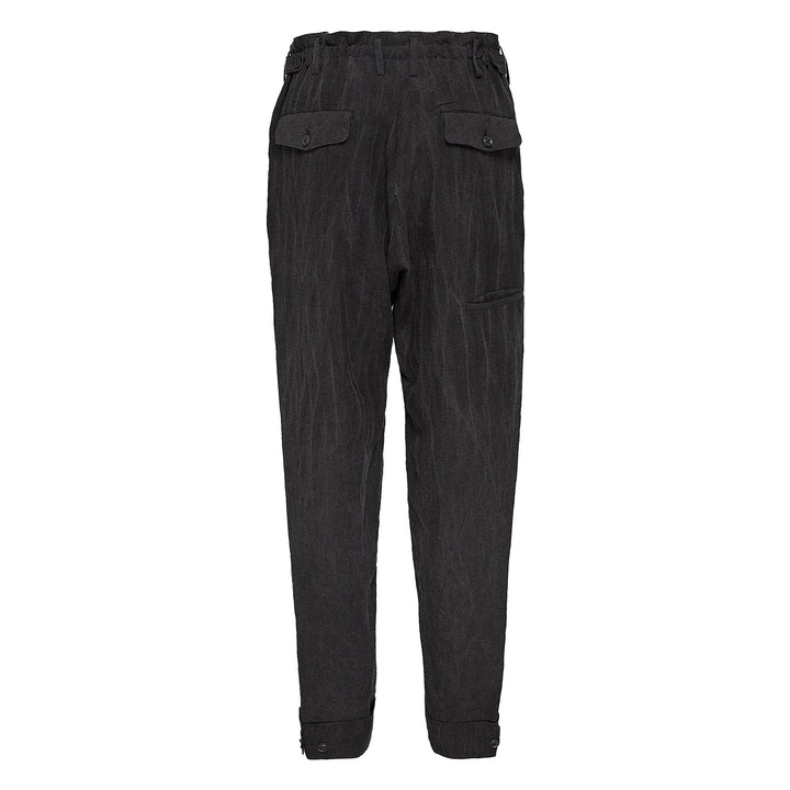 Tab Detail Slim Pants