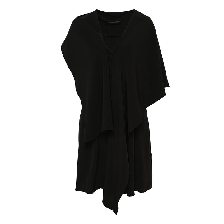 ドレープロングベスト