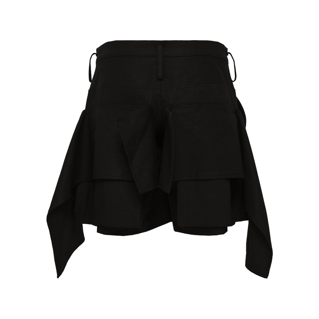 Flap Short Pants