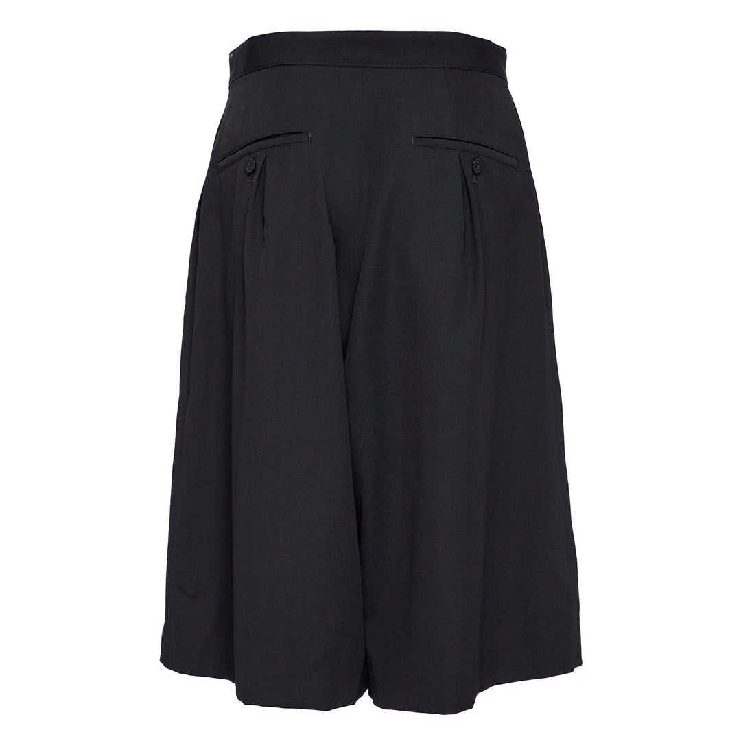 Wool Gabardin Shorts