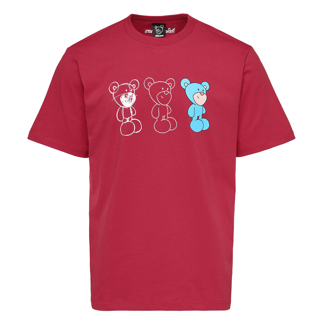 3 Bear Motif T-Shirt Unisex