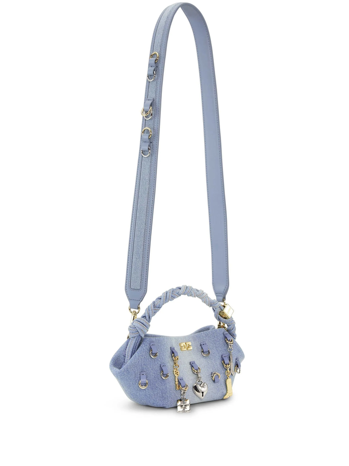 Ganni Bou Bag Mini Washed Denim