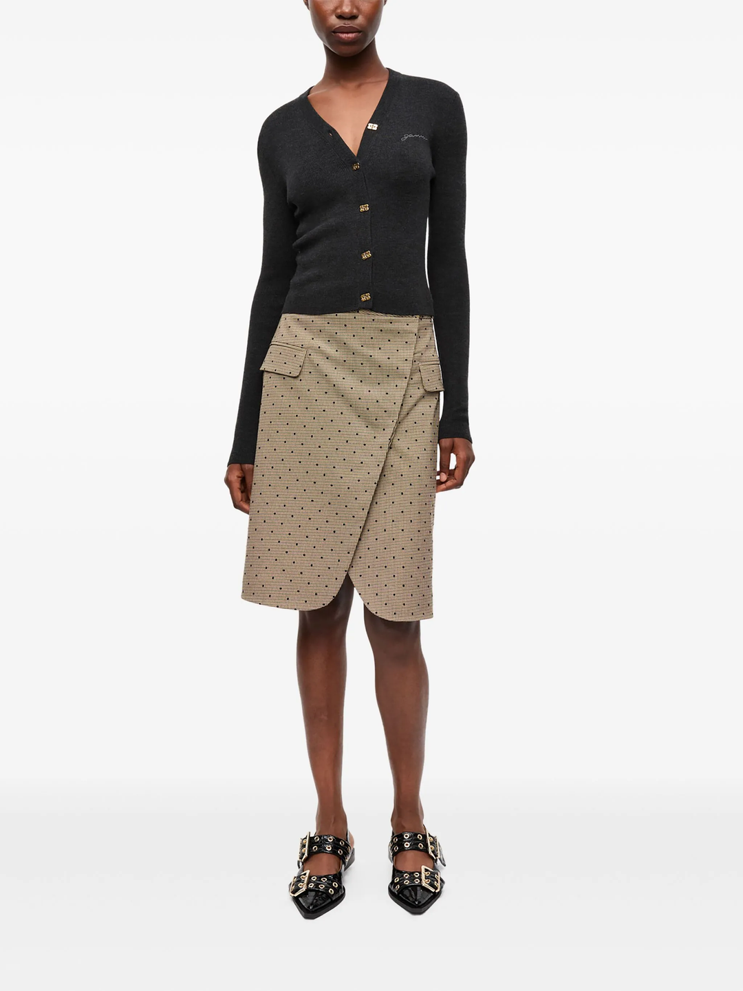 Mini Ribbed Merino Cardigan