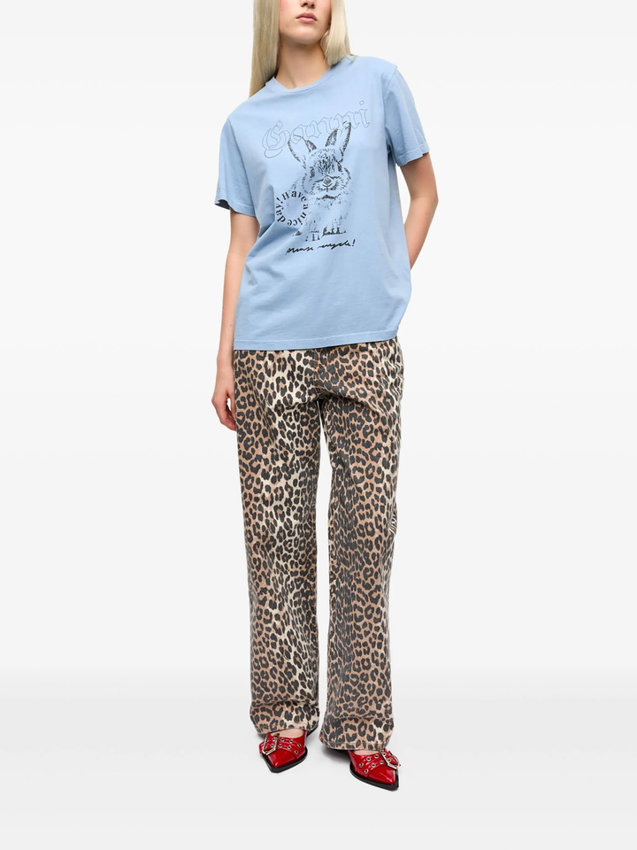 Re-Cut Basic Cotton Jersey T-Shirt