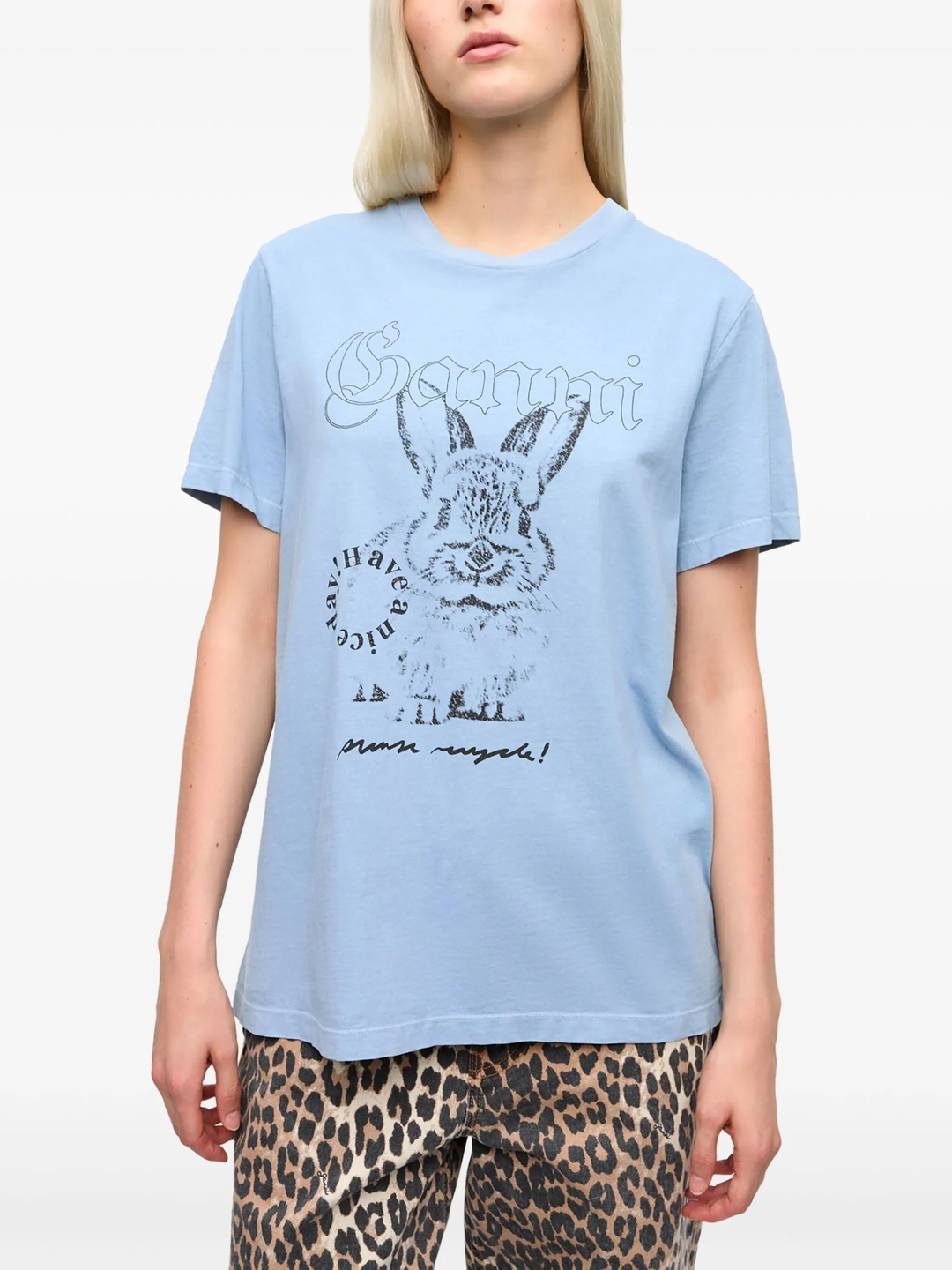 Re-Cut Basic Cotton Jersey T-Shirt