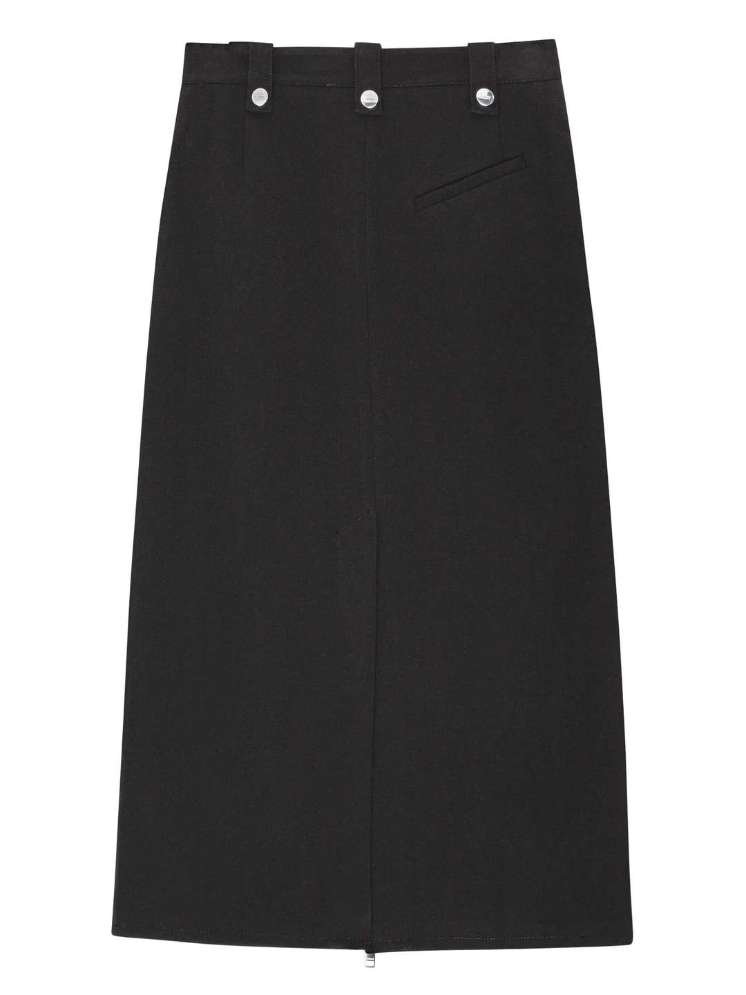 Bonded Crepe Long Skirt
