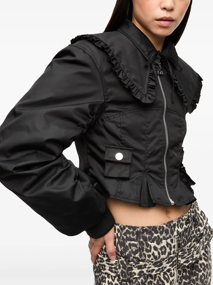 Duchesse Nylon Fitted Jacket