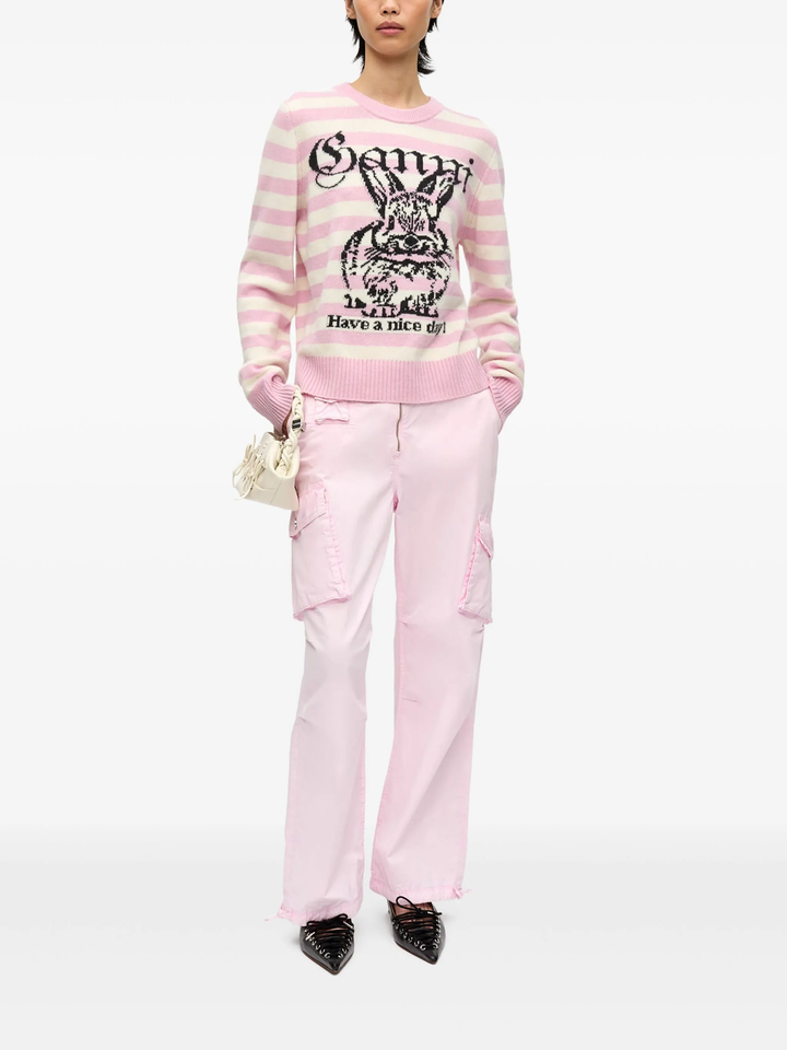 Washed Cotton Twill Pants