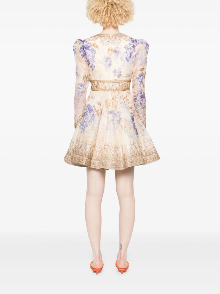 Dawning Plunge Mini Dress