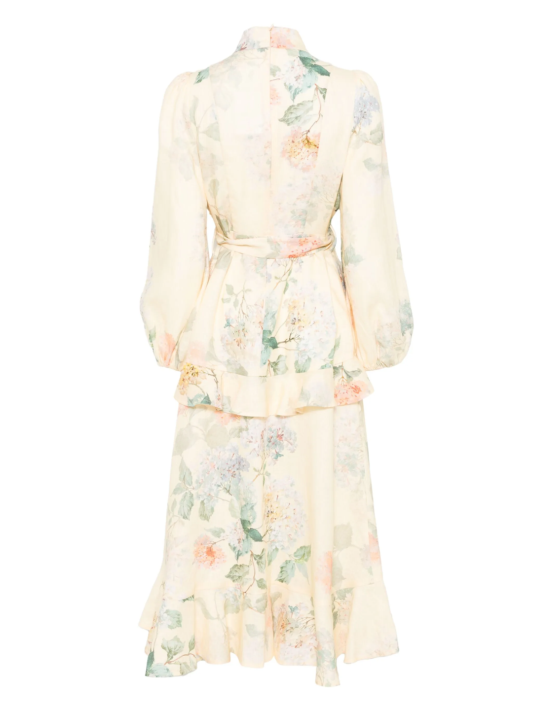 فستان بيلبوم ميدي إلومينيت