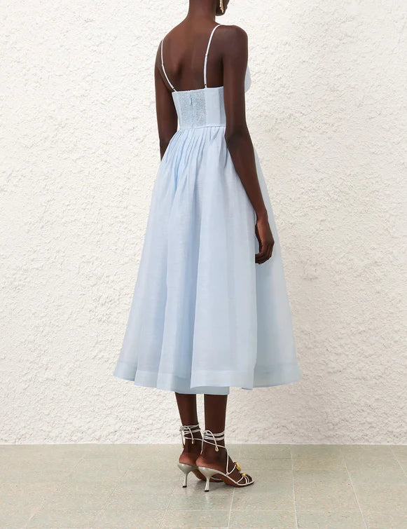 illuminate v neck midi dress Illuminate V Neck Midi Dress – Club21.com