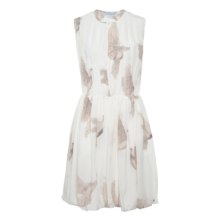 Cdc Birds Drape Midi Dress