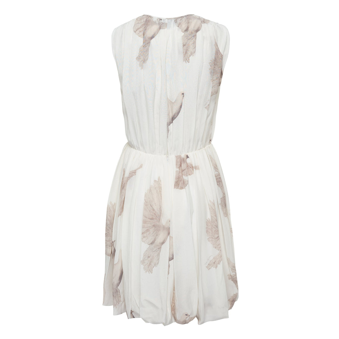 Cdc Birds Drape Midi Dress