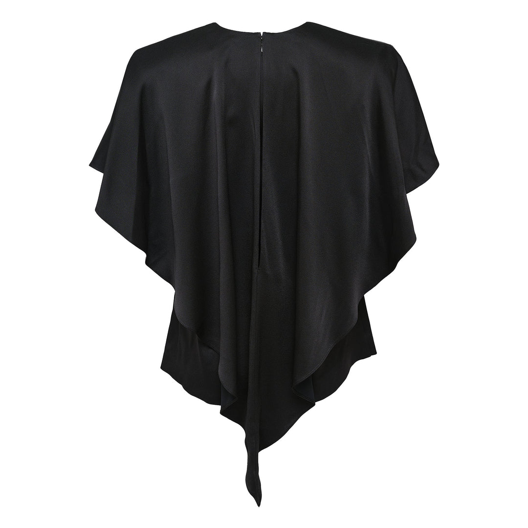 Envers Satin Layered Top