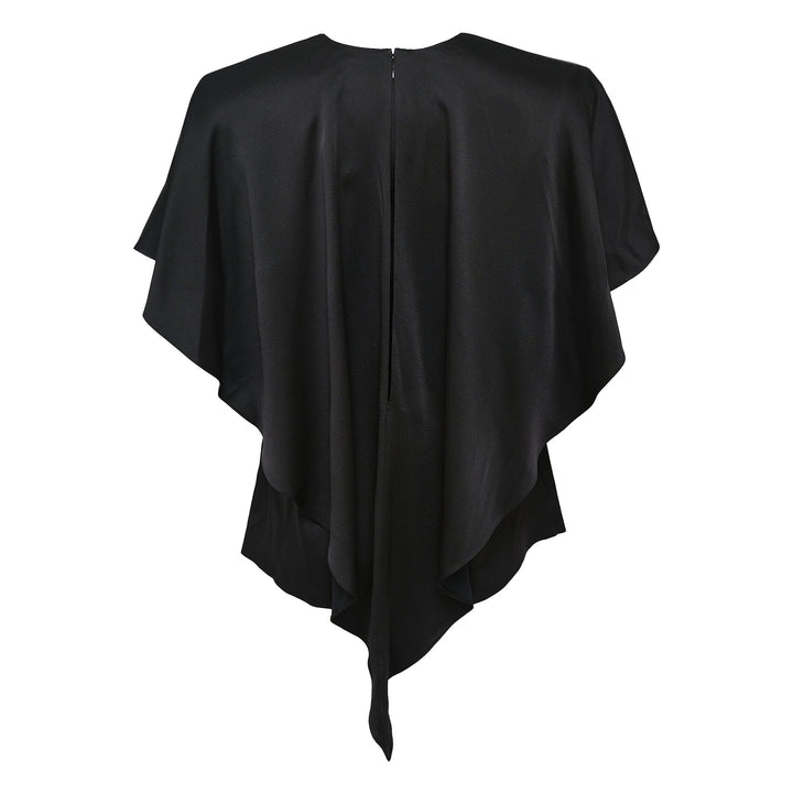 Envers Satin Layered Top