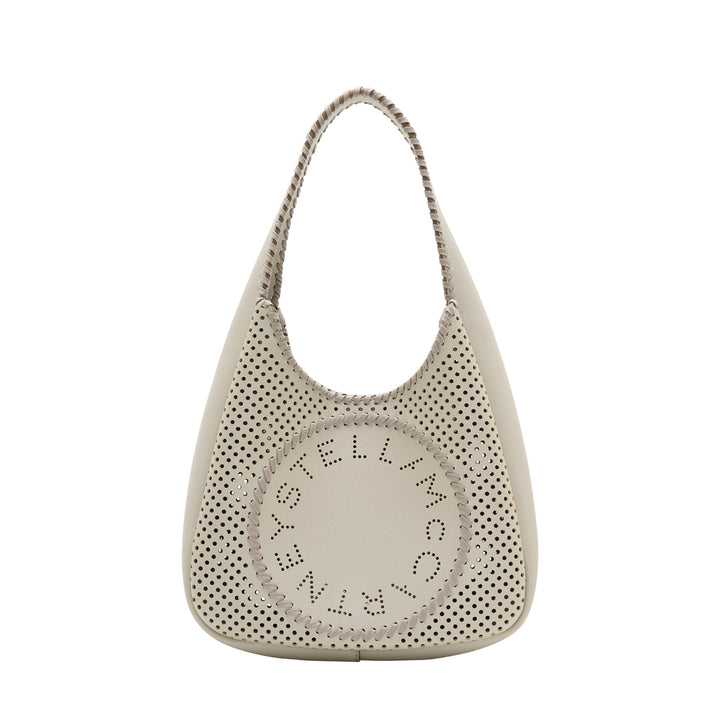 Logo Small Hobo Tote Perforate