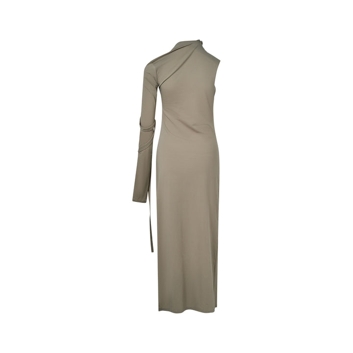 Asymmetry Drape Dress