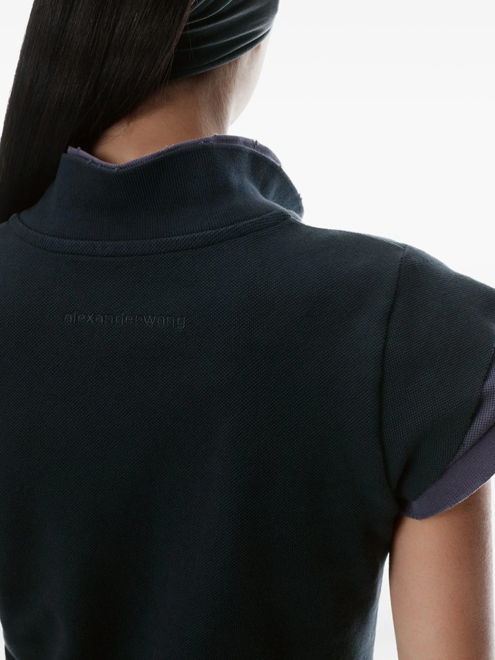 Layered Shrunken Polo