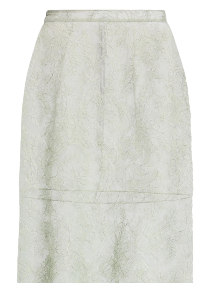 Styling Skirt Floral Lace Tull