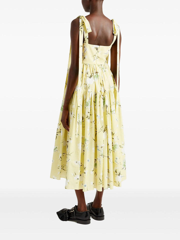 Strappy Fit And Flare Midi Dress