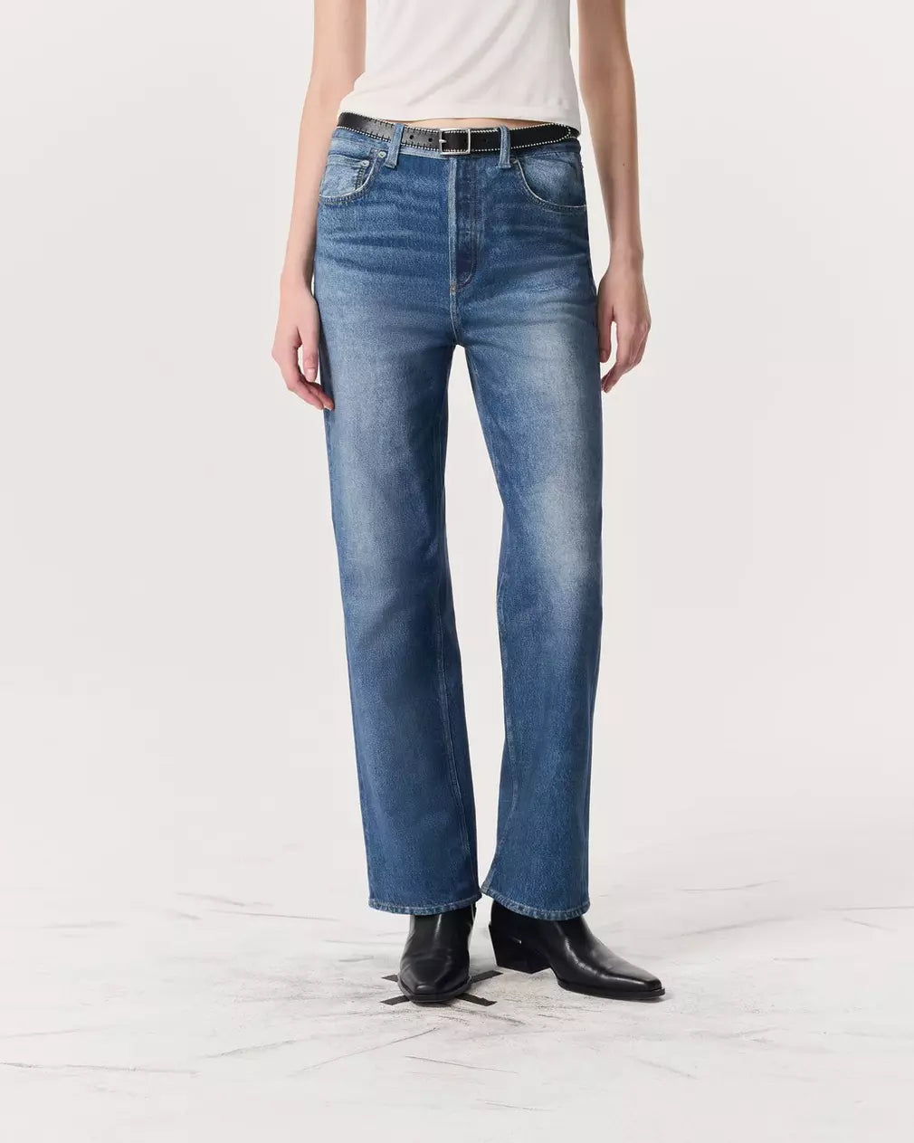 Miramar Shea High-Rise Ankle Jeans