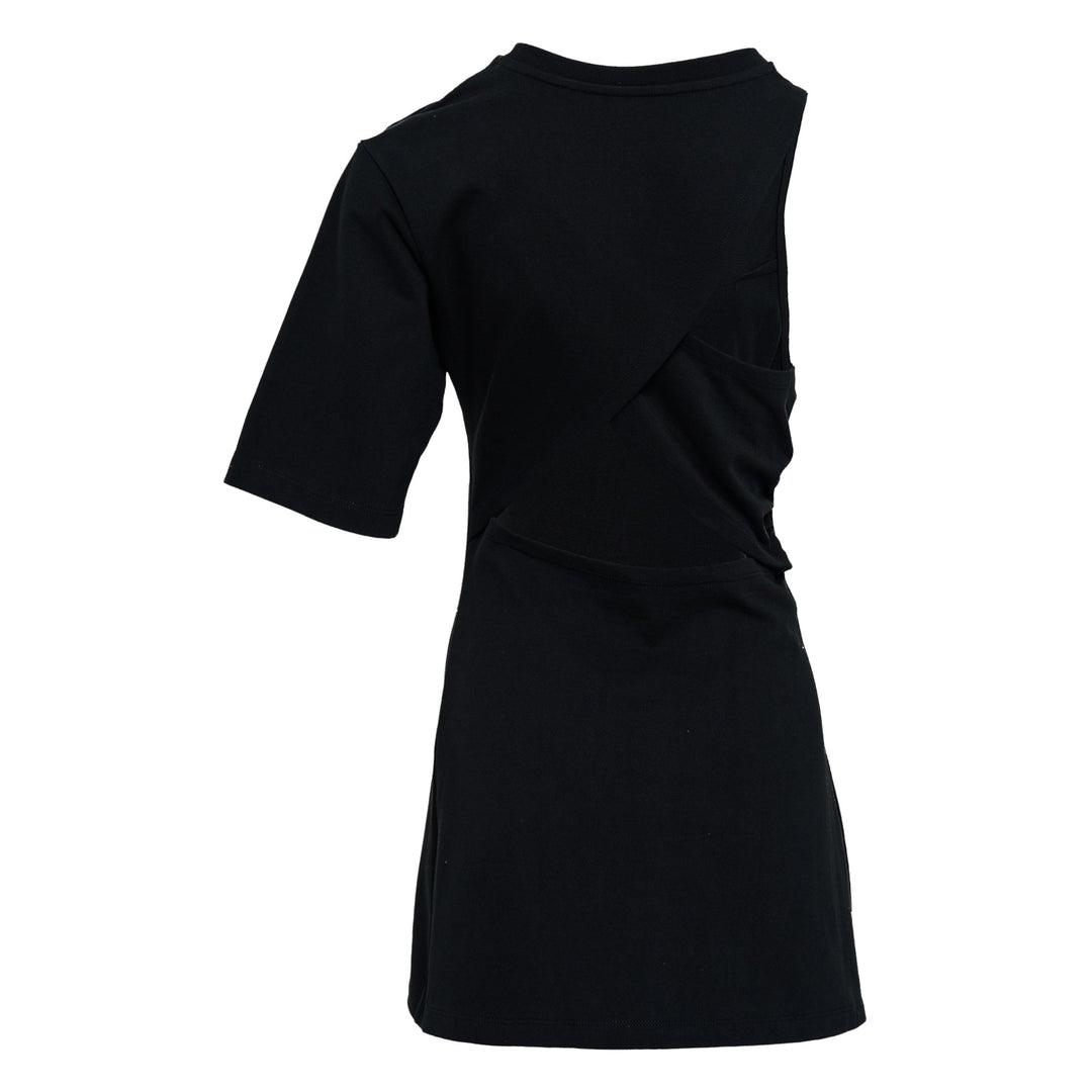 Back Cutout Jersey Mini Dress