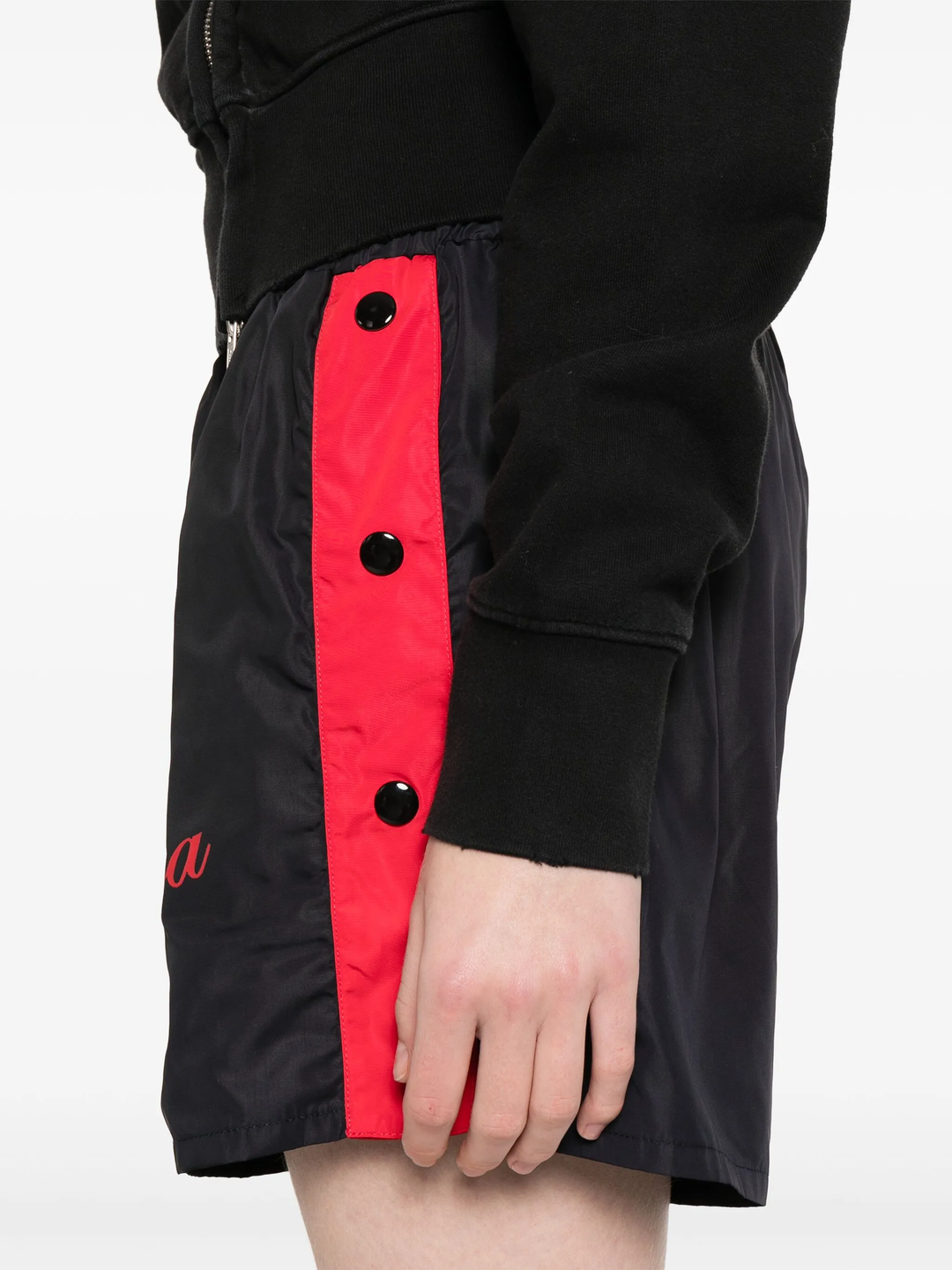 Womens Snap Shorts Woven