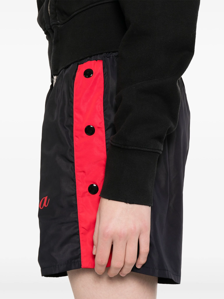 Womens Snap Shorts Woven